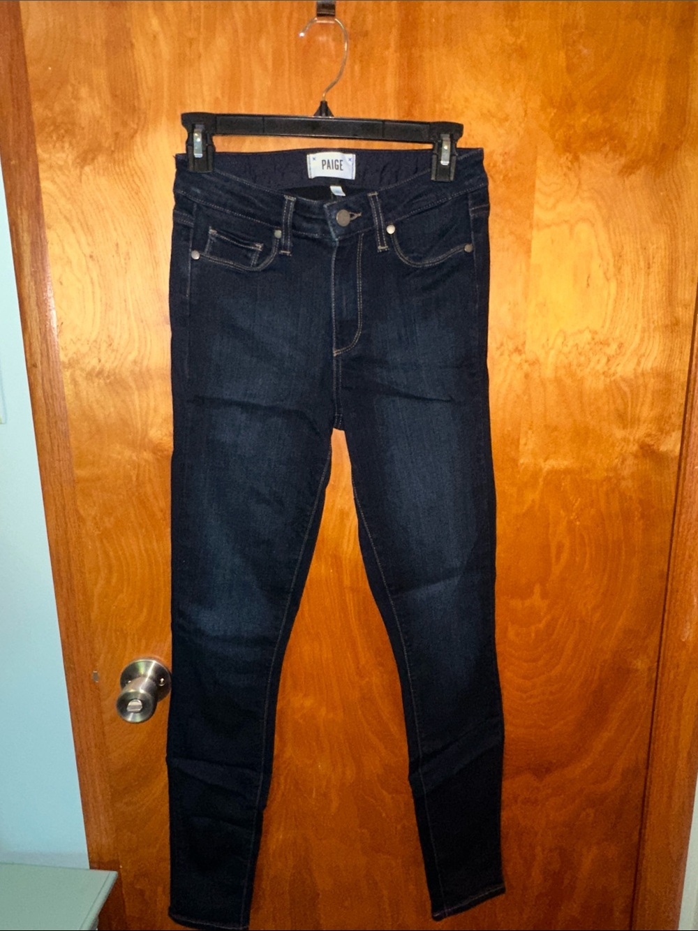 PAIGE Hoxton Ultra Skinny Midnight Blue Jeans